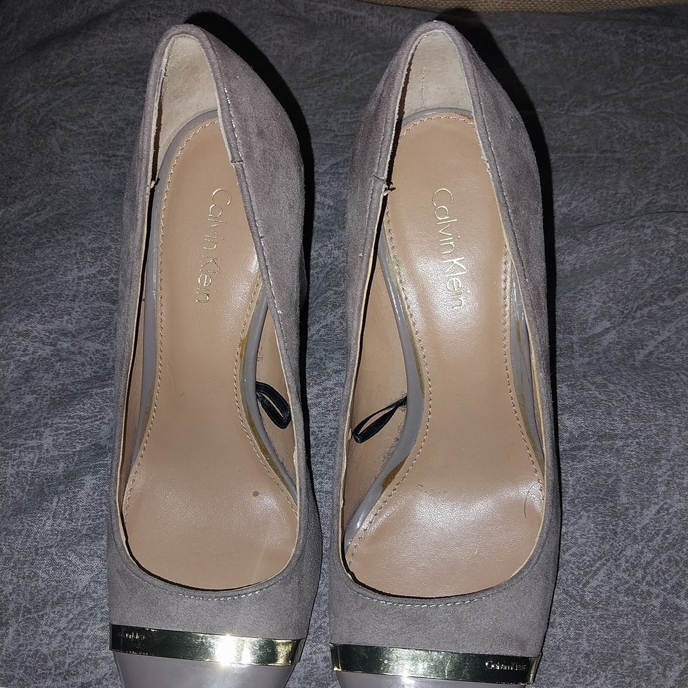 Calvin Klein Gray Women's Shoes